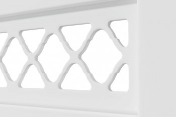 Кровать из массива Шейла белый античный (БМ) в Камышлове - kamyshlov.mebel-e96.ru