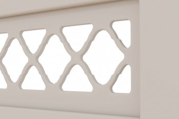 Кровать из массива Шейла льняной (БМ) в Камышлове - kamyshlov.mebel-e96.ru