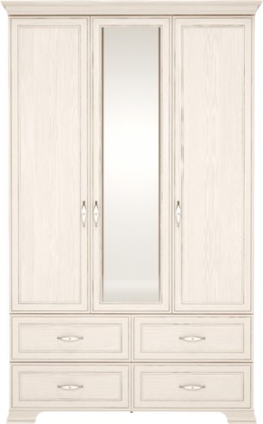 Шкаф для одежды с зеркалом 3-х дв Венеция 1 бодега в Камышлове - kamyshlov.mebel-e96.ru
