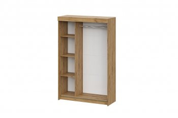 Шкаф-купе ШКП-7 1300 мм ясень анкор (СВ) в Камышлове - kamyshlov.mebel-e96.ru