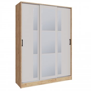 Шкаф-купе Стиль-2 1600 мм крафт/кашемир (Текс) в Камышлове - kamyshlov.mebel-e96.ru