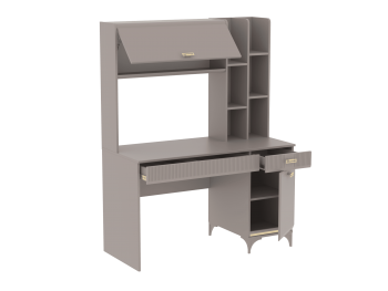 Стол письменный с надстройкой Сиде (СБК) в Камышлове - kamyshlov.mebel-e96.ru