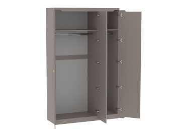 Шкаф 1400 мм 3-дверный Сиде (СБК) в Камышлове - kamyshlov.mebel-e96.ru