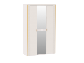 Шкаф 1400 мм 3-дверный Сиде Белый (СБК) в Камышлове - kamyshlov.mebel-e96.ru