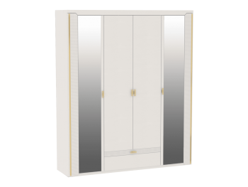 Спальный гарнитур Сиде Белый, модульный (СБК) в Камышлове - kamyshlov.mebel-e96.ru
