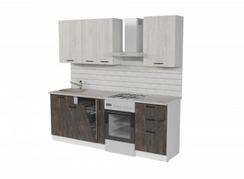 Кухонный гарнитур Сиена стандарт 1600 мм (Герда) в Камышлове - kamyshlov.mebel-e96.ru
