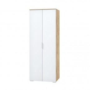 Шкаф для одежды 2х дверный 800 мм Сканди белый (МЛК) в Камышлове - kamyshlov.mebel-e96.ru | фото
