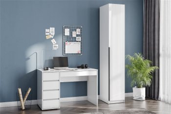 Стол компьютерный №13+пенал ШК-5 (СВ) в Камышлове - kamyshlov.mebel-e96.ru