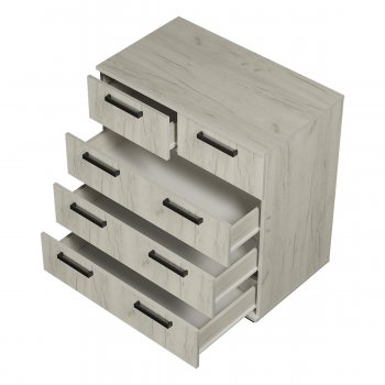 Комод Стандарт №5 NEW крафт белый (БТС) в Камышлове - kamyshlov.mebel-e96.ru