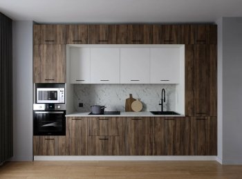 Кухонный гарнитур Старое дерево 3400 мм МДФ (Санвут) в Камышлове - kamyshlov.mebel-e96.ru