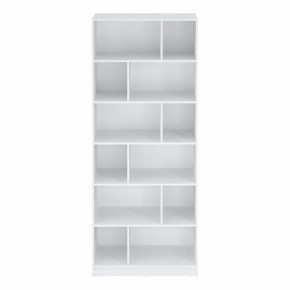Стеллаж 900 Париж Белый тиснение в Камышлове - kamyshlov.mebel-e96.ru
