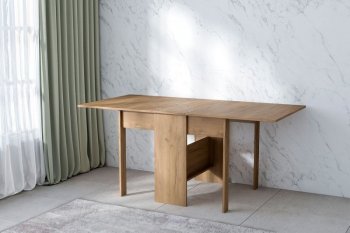 Стол-книжка ЛДСП Дуб крафт золотой (Диал) в Камышлове - kamyshlov.mebel-e96.ru