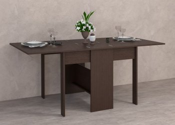 Стол-книжка ЛДСП Венге (Диал) в Камышлове - kamyshlov.mebel-e96.ru