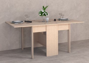 Стол-книжка ЛДСП Дуб белфорд (Диал) в Камышлове - kamyshlov.mebel-e96.ru