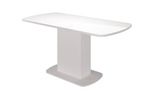 Стол обеденный Соренто 2 раздвижной (Белый) в Камышлове - kamyshlov.mebel-e96.ru