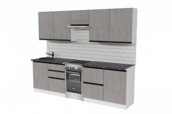 Кухонный гарнитур Сюита мега 2500 мм (Герда) в Камышлове - kamyshlov.mebel-e96.ru
