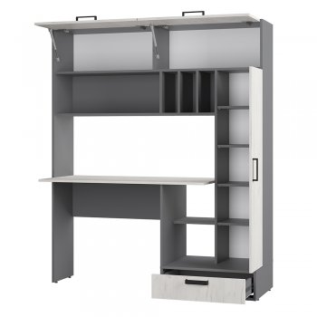 Стол компьютерный Техно графит/крафт  (БТС) в Камышлове - kamyshlov.mebel-e96.ru