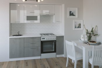Кухонный гарнитур Терция ультра 2000 мм (Герда) в Камышлове - kamyshlov.mebel-e96.ru