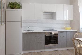 Кухонный гарнитур Терция базис 2400 мм (Герда) в Камышлове - kamyshlov.mebel-e96.ru