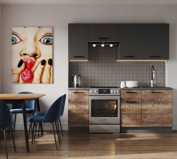 Кухонный гарнитур Трансильвания 2000 мм в Камышлове - kamyshlov.mebel-e96.ru