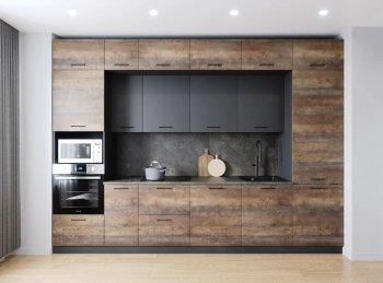 Кухонный гарнитур Трансильвания 3400 мм (Санвут) в Камышлове - kamyshlov.mebel-e96.ru