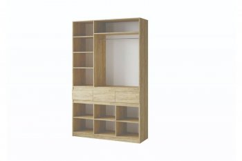 Шкаф 1500 мм Турин ЛДСП крафт серый/кашемир (ВВР) в Камышлове - kamyshlov.mebel-e96.ru