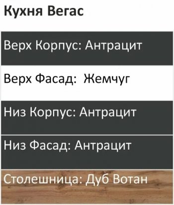 Кухонный гарнитур Вегас 2200 мм в Камышлове - kamyshlov.mebel-e96.ru