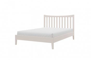 Кровать из массива Виола льняной (БМ) в Камышлове - kamyshlov.mebel-e96.ru