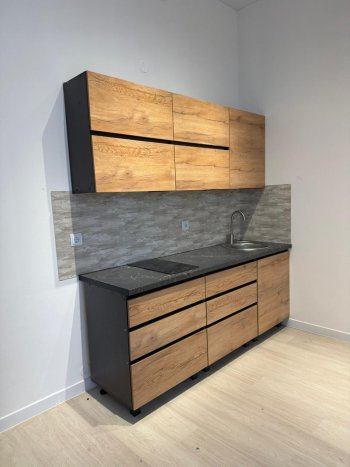 Кухонный гарнитур Лофт 2000 мм (БТС) в Камышлове - kamyshlov.mebel-e96.ru