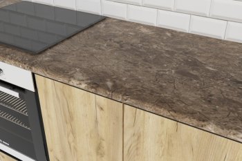 Кухонный гарнитур Янтарь экстра 3000 мм (Герда) в Камышлове - kamyshlov.mebel-e96.ru