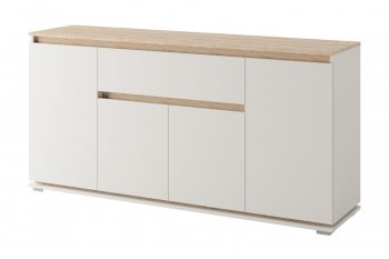 Тумба 4 двери 1 ящик Юта (БМ) в Камышлове - kamyshlov.mebel-e96.ru | фото