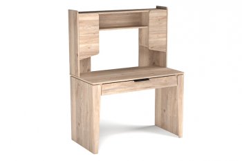 Стол письменный с надстройкой Юта (СБК) в Камышлове - kamyshlov.mebel-e96.ru